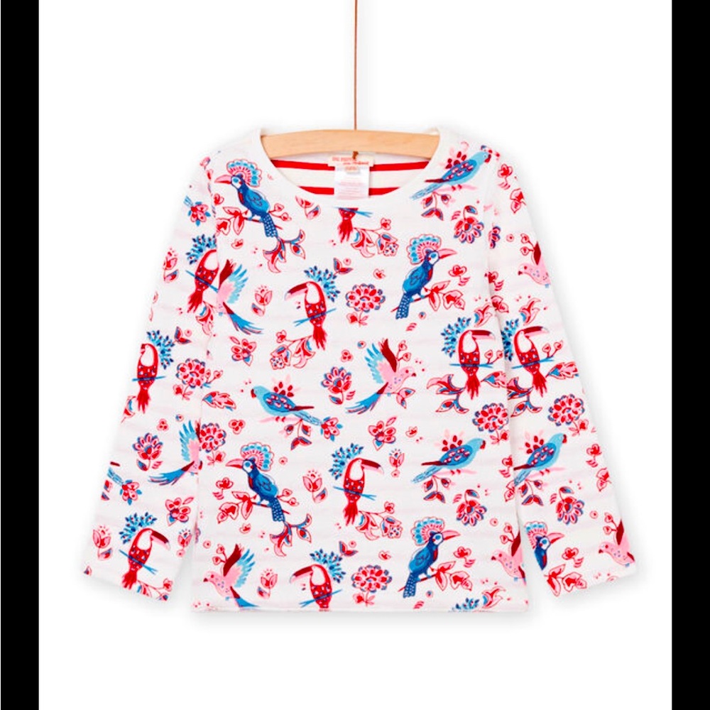 Reversible Long Sleeve Tee for Girls